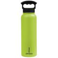 Icy-Hot Hydration 40 oz VI Bottle-3 Finger Grip Lid Lime Green, 4PK V40006LM0